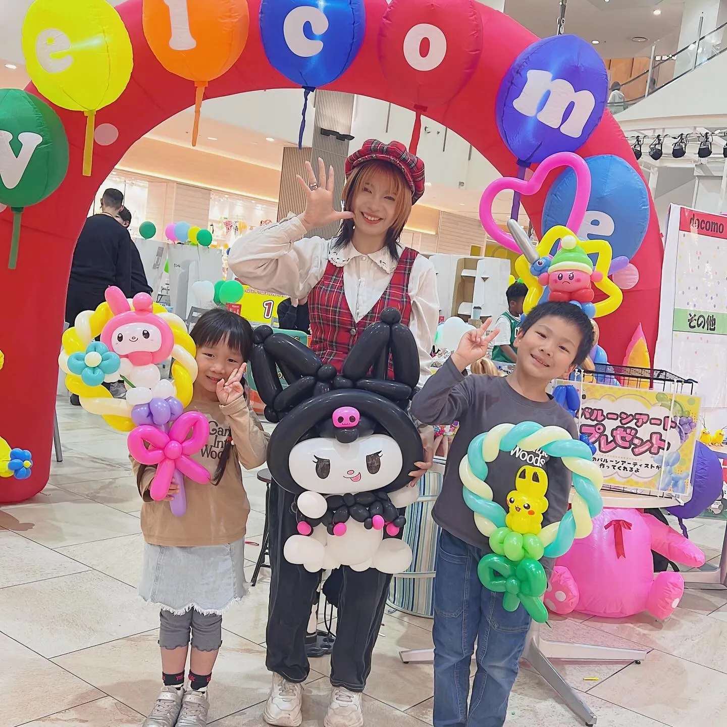 ららぽーと和泉でdocomoイベントに出演😁