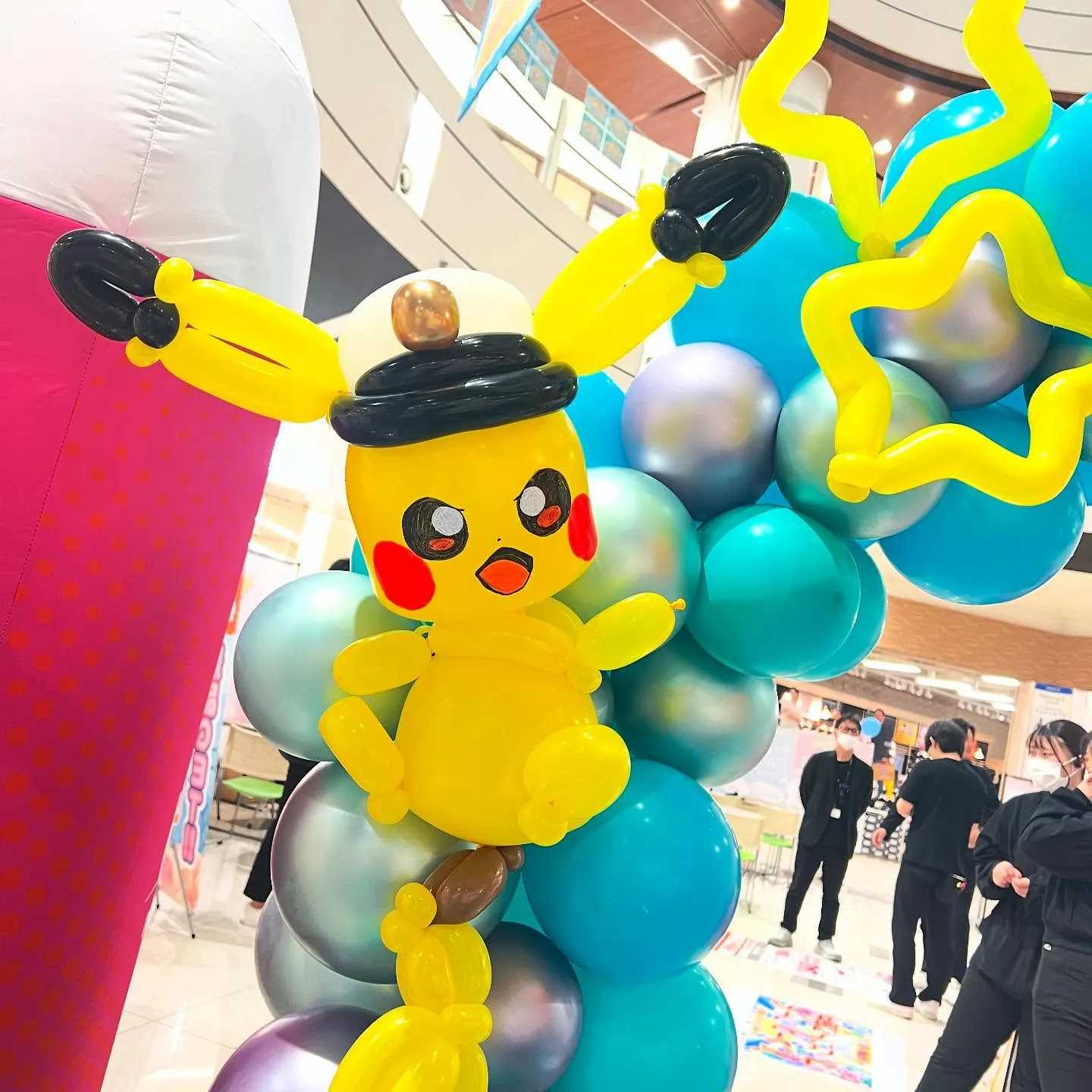 auイベント実施中！5/17〜18限定フォトスポット📷