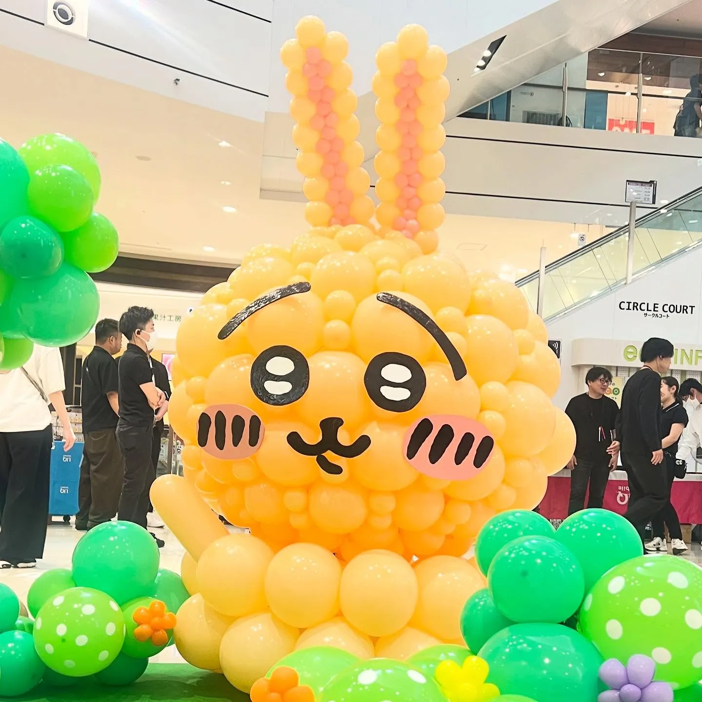 ちいかわをバルーンアートで作りました🎈