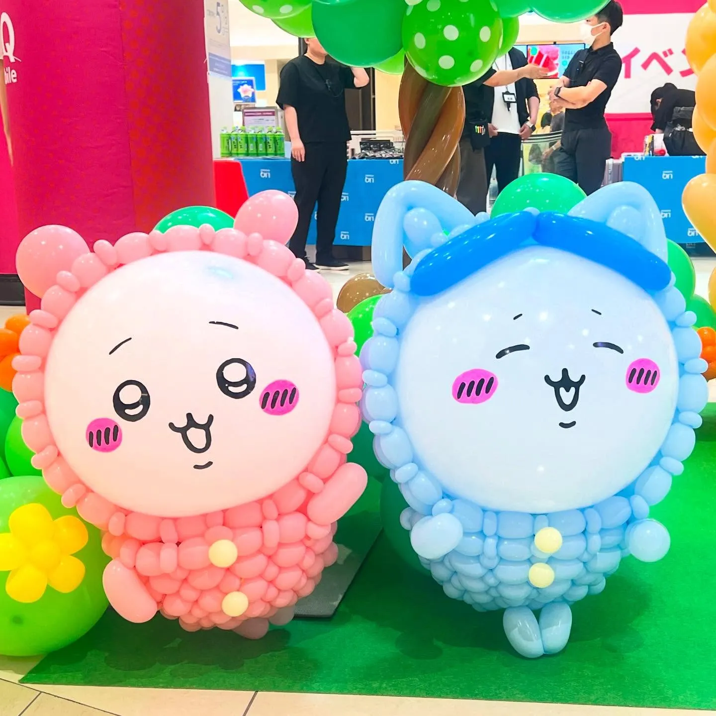 ちいかわをバルーンアートで作りました🎈