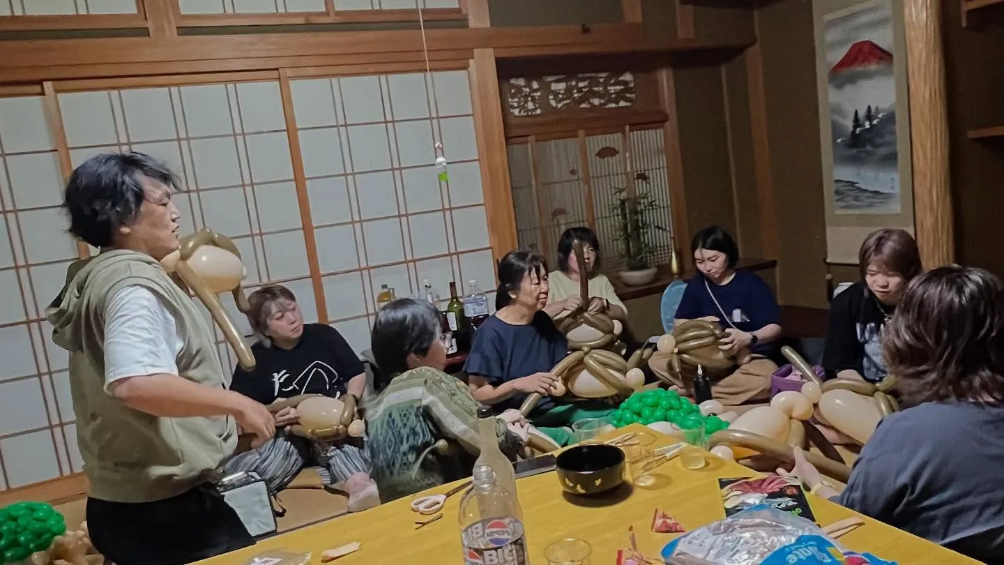 よく遊び、よく学ぶ!串本バルーンアート強化合宿🎈