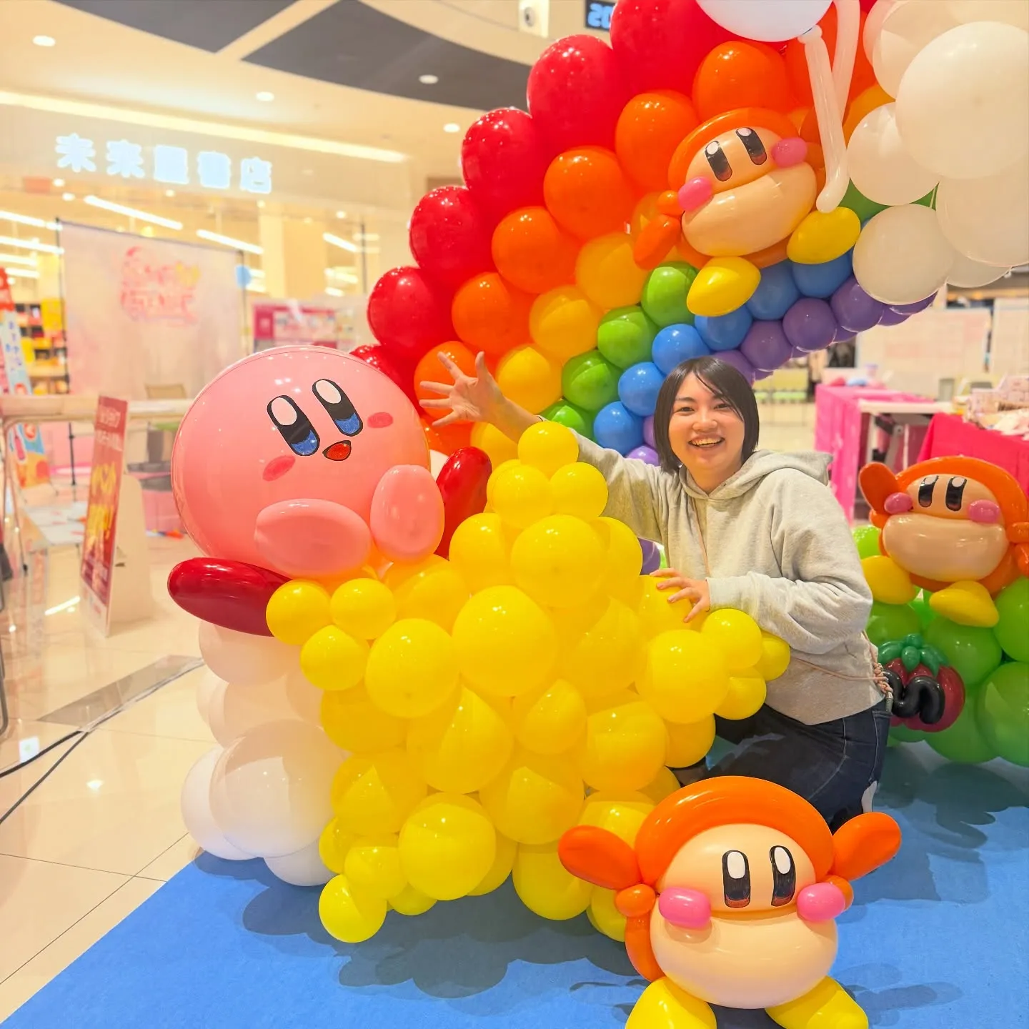 🎈**バルーンアートでカービィ作ってみたよ！**🎶
