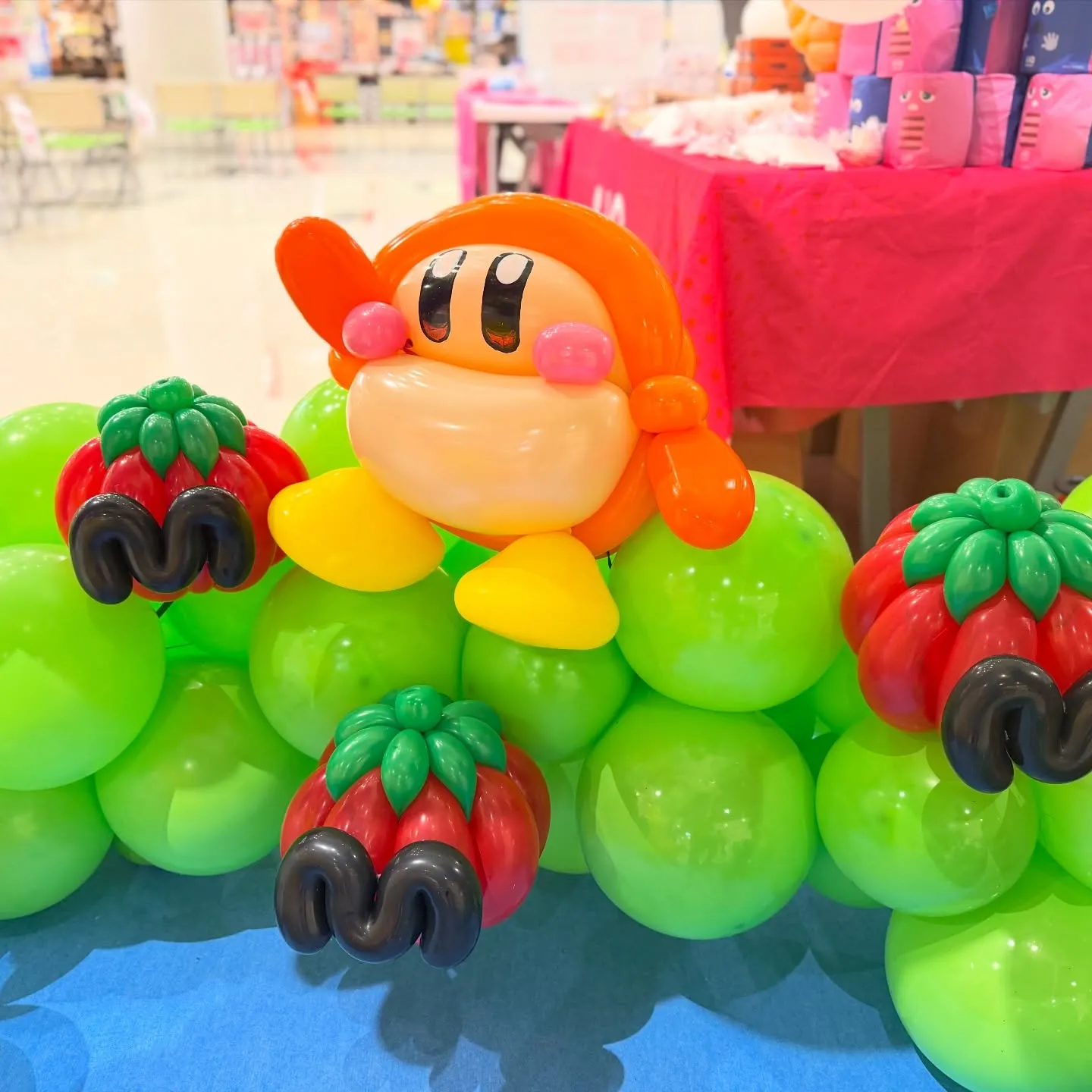 🎈**バルーンアートでカービィ作ってみたよ！**🎶