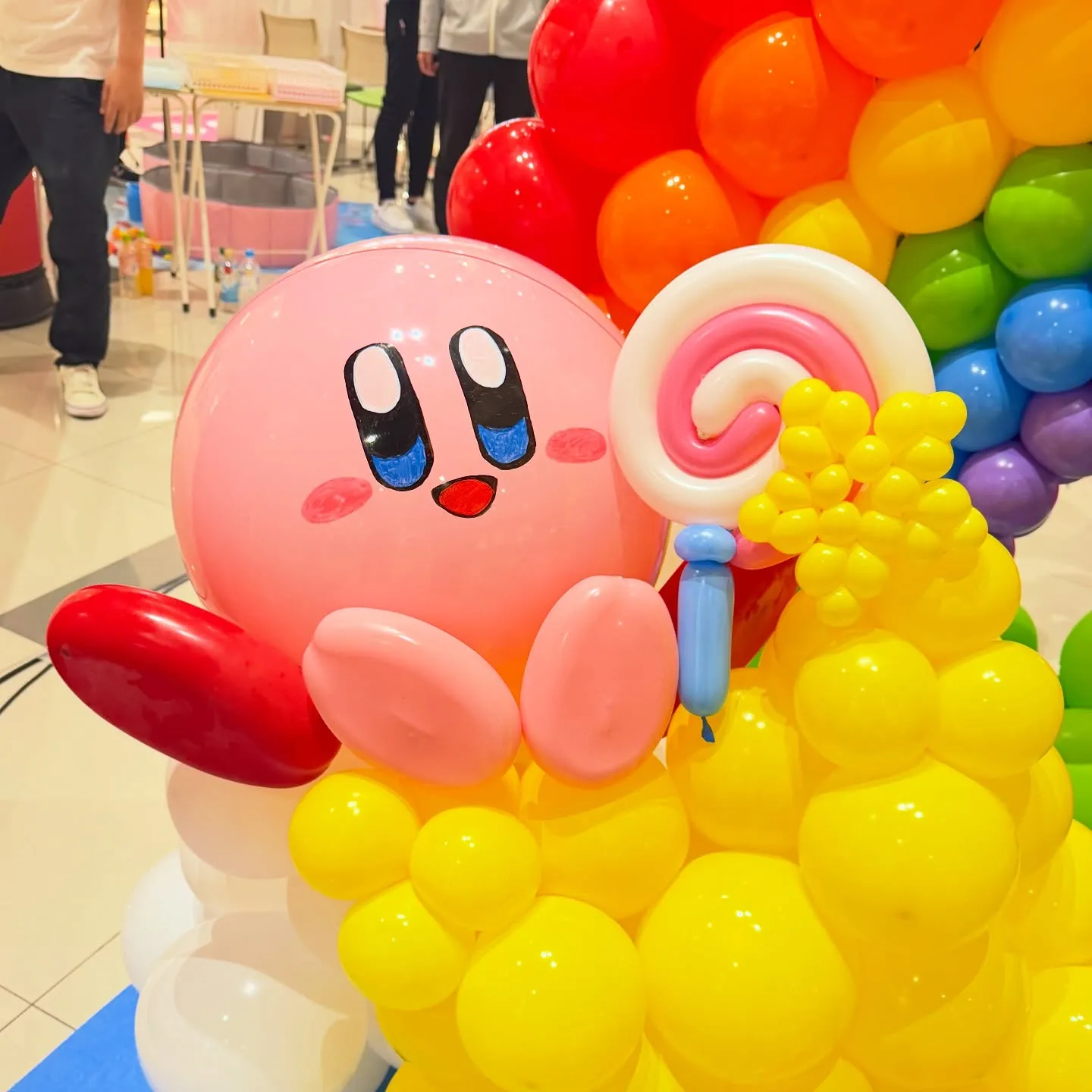 🎈**バルーンアートでカービィ作ってみたよ！**🎶