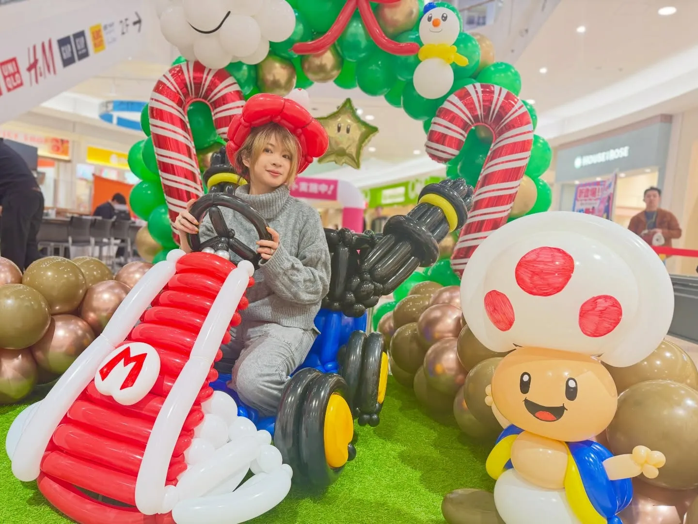 【九州】クリスマスver.のマリオカート作ってきたよ🎄🏎️✨