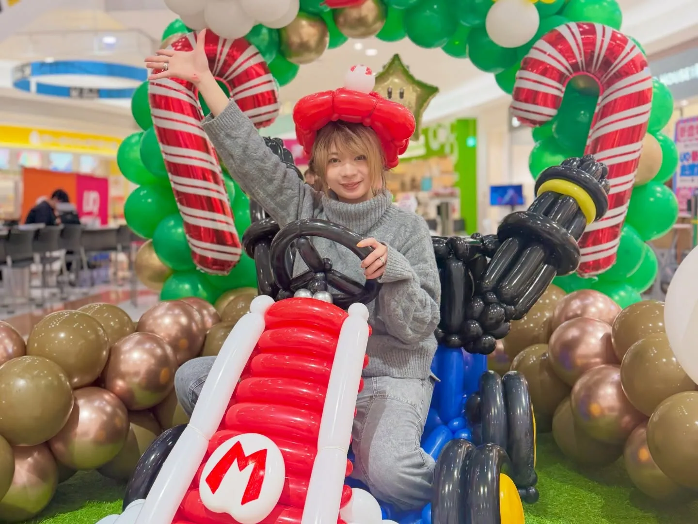 【九州】クリスマスver.のマリオカート作ってきたよ🎄🏎️✨