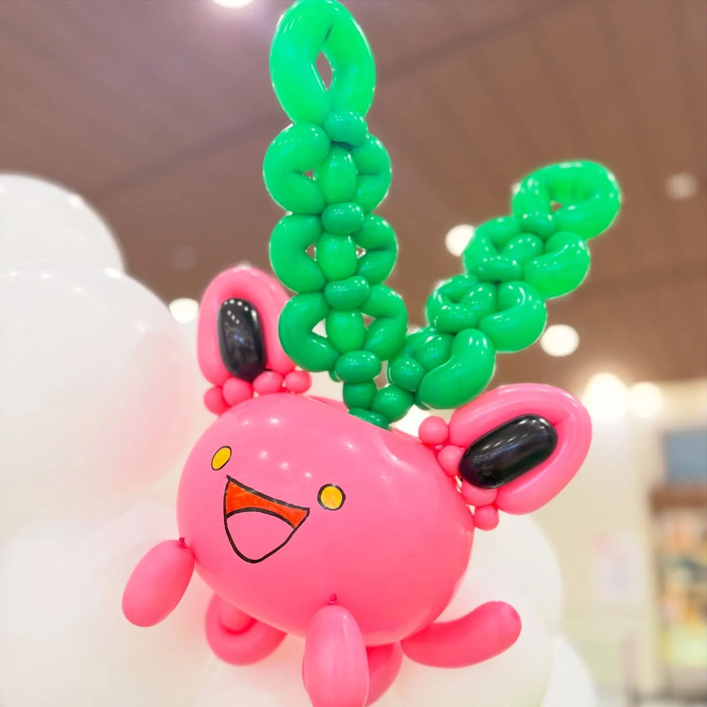 即興バルーンで遊ぶ、ぽこあポケモンの世界🎈✨