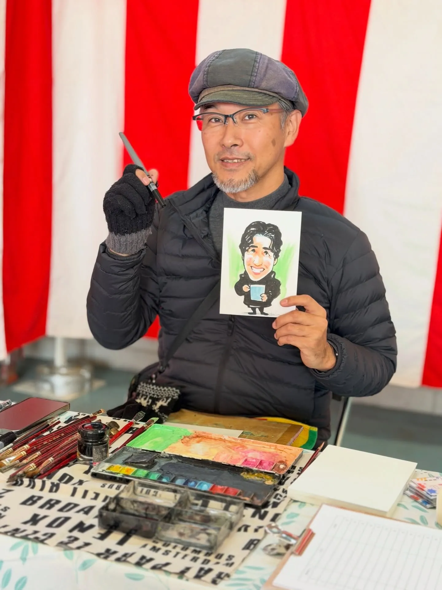 似顔絵師をお探しも方もぜひお問い合わせください