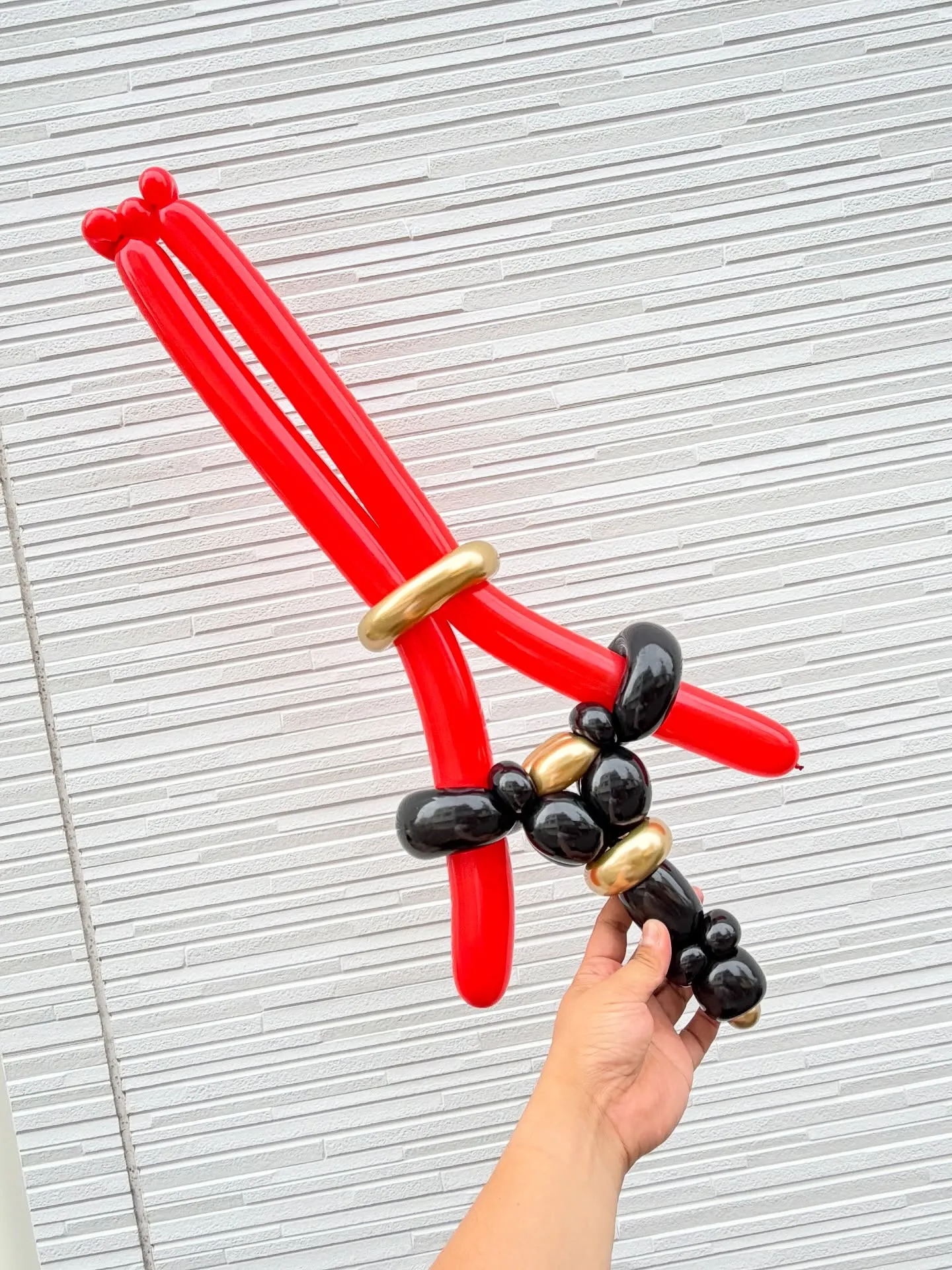3本で剣を作ってみたー雷鳴剣・赫